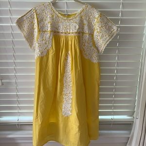 Frances Valentine Floral Embroidered Lace Dress